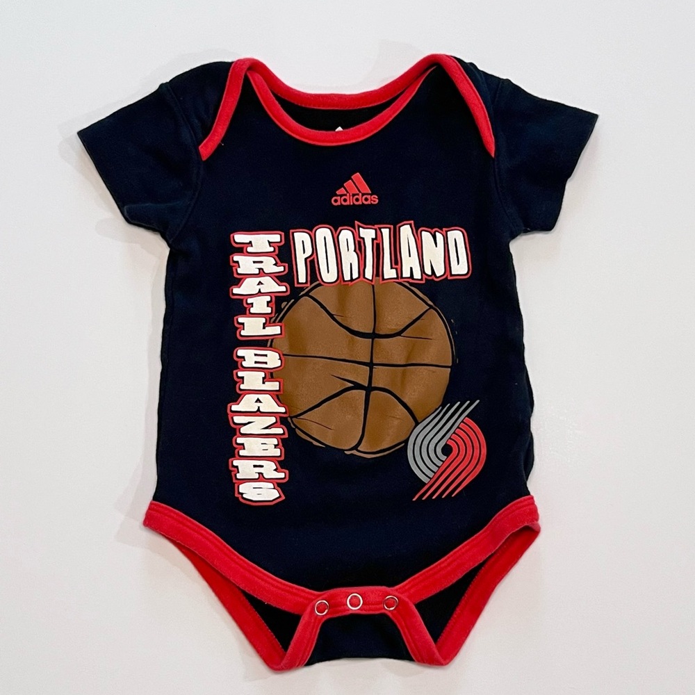 Adidas Portland Trail Blazers Onsie - Size 3-6 Month